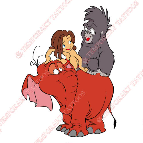 Tarzan Customize Temporary Tattoos Stickers NO.3425